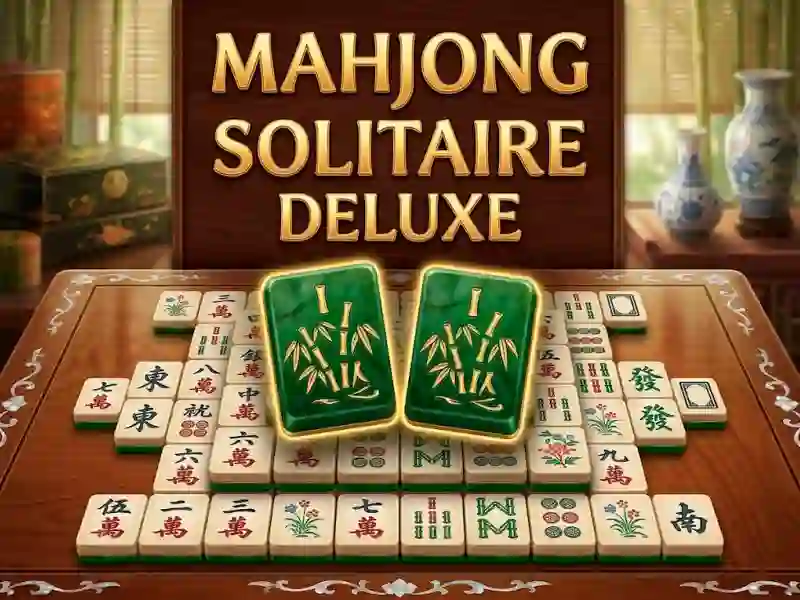 Mahjong Solitaire Deluxe — δωρεάν online παιχνίδι