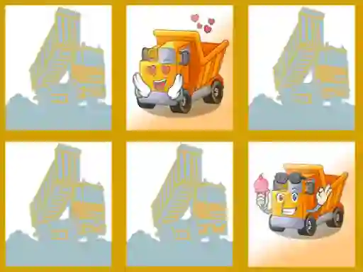 Dump trucks memory — δωρεάν online παιχνίδι