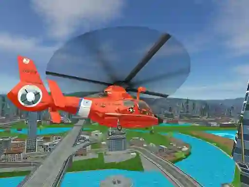 911 Rescue Helicopter Simulation 2020 — δωρεάν online παιχνίδι