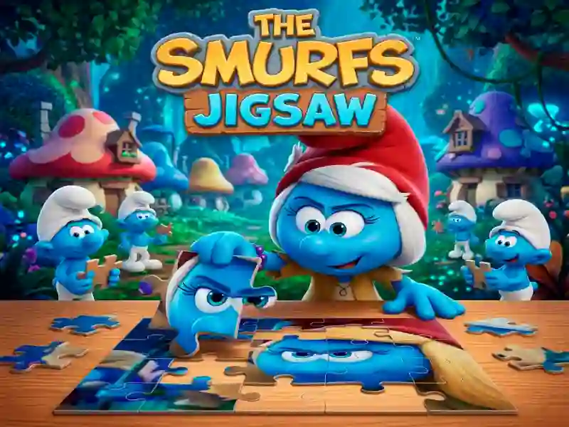 The Smurfs Jigsaw — δωρεάν online παιχνίδι