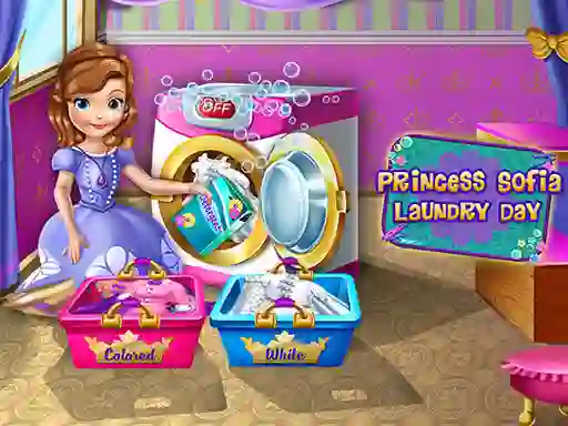 Young Princess Laundry Day — δωρεάν online παιχνίδι