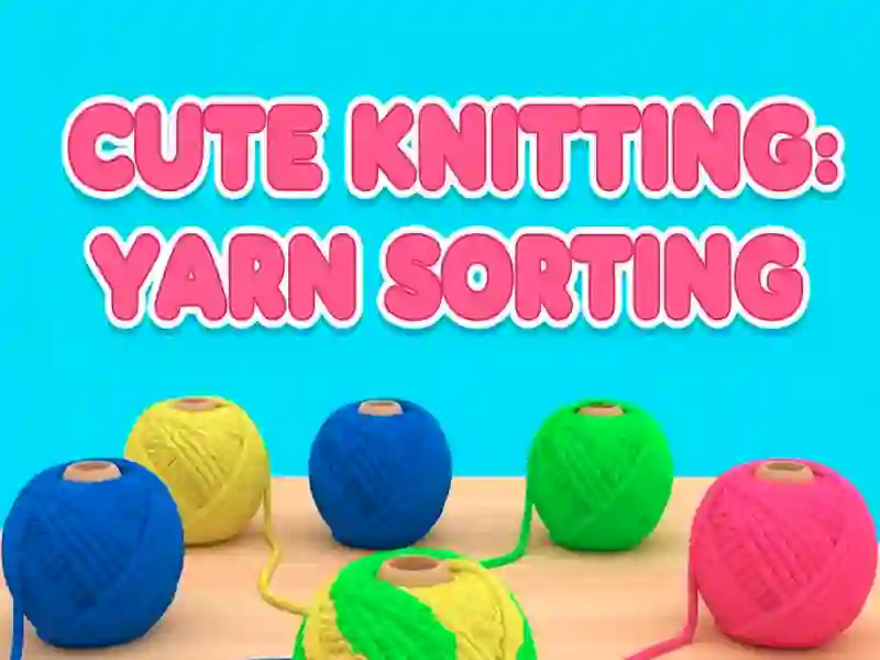 Cute Knitting: Yarn Sorting — δωρεάν online παιχνίδι