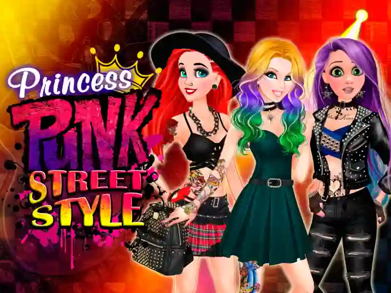 Princess Punk Street Style — δωρεάν online παιχνίδι