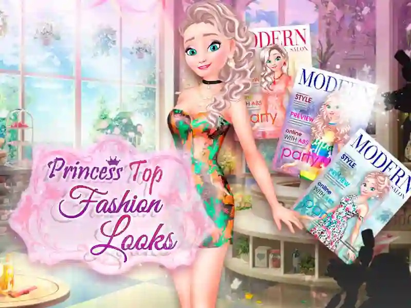 Princess Top Fashion Looks — δωρεάν online παιχνίδι