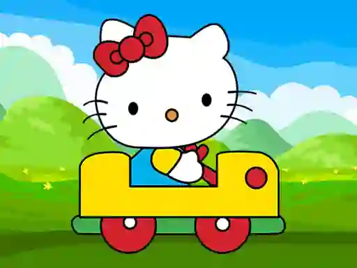 Cute Kitty Car Jigsaw — δωρεάν online παιχνίδι