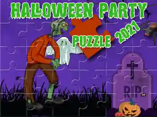Halloween Party 2021 Puzzle — δωρεάν online παιχνίδι