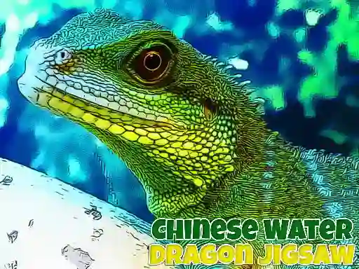 Chinese Water Dragon Jigsaw — δωρεάν online παιχνίδι
