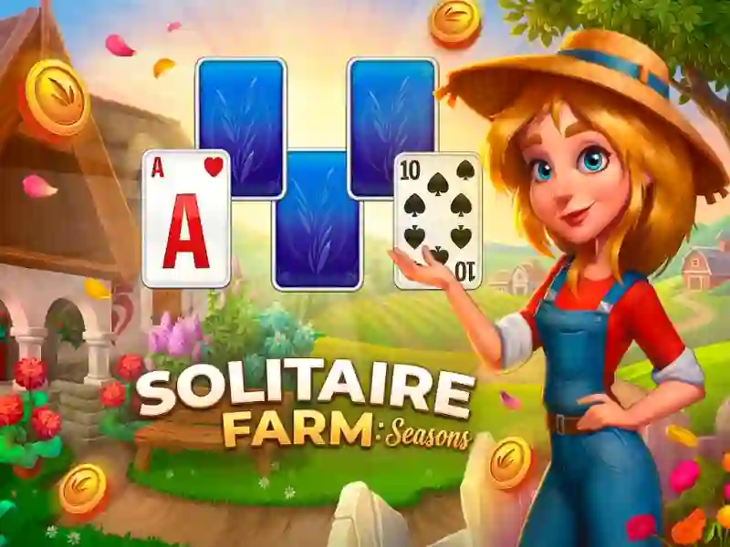Solitaire Farm Seasons — δωρεάν online παιχνίδι