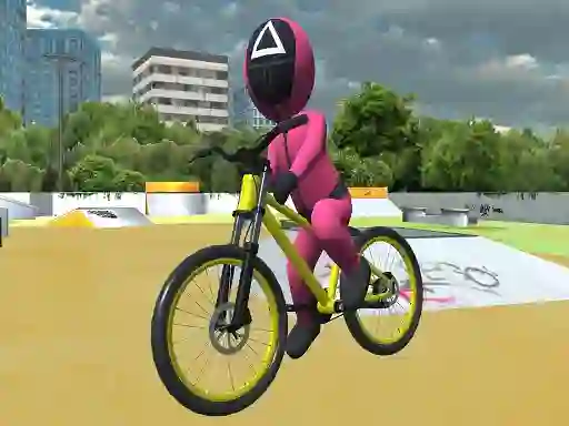 Squid Gamer BMX Freestyle — δωρεάν online παιχνίδι