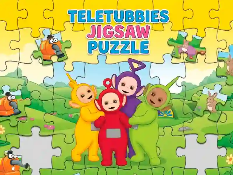 Teletubbies Jigsaw Puzzle — δωρεάν online παιχνίδι