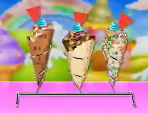 Homemade Ice Cream Cooking — δωρεάν online παιχνίδι