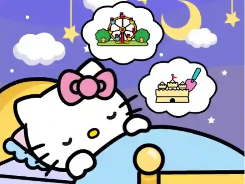 Hello Kitty Good Night — δωρεάν online παιχνίδι