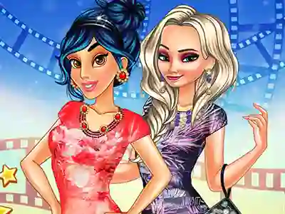 Princesses Movie Rehearsal — δωρεάν online παιχνίδι