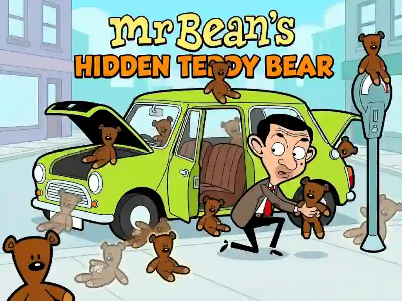 Mr Bean Car Hidden Teddy Bear — δωρεάν online παιχνίδι