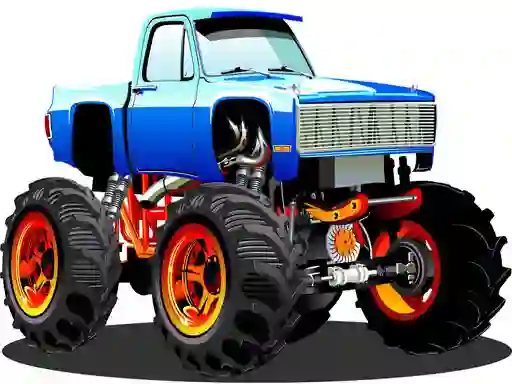 Monster Truck Puzzle — δωρεάν online παιχνίδι