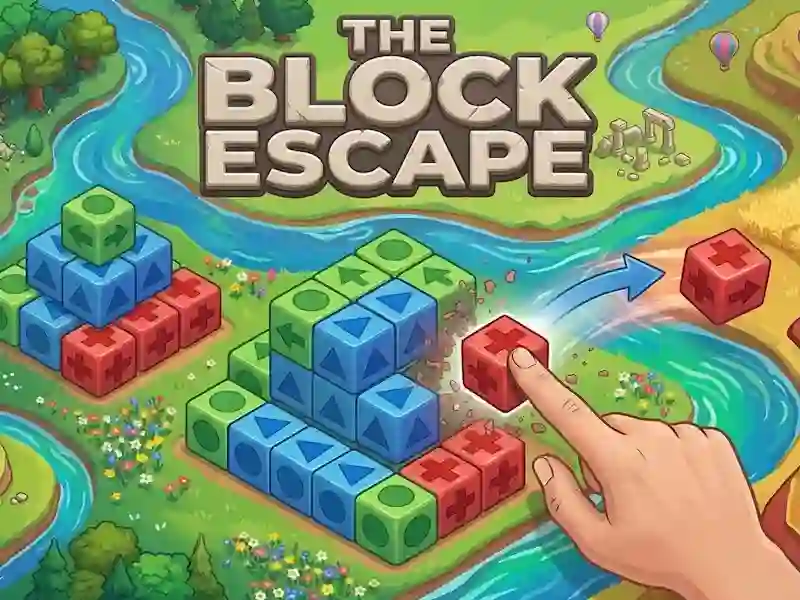 The Block Escape — δωρεάν online παιχνίδι