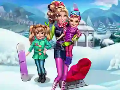 Twins Winter Fun! — δωρεάν online παιχνίδι