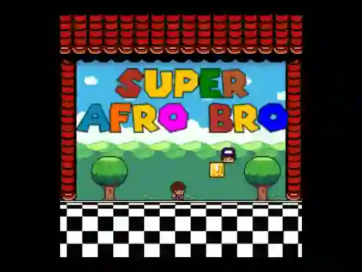 Super Afro Bro — δωρεάν online παιχνίδι