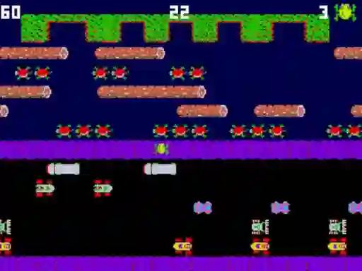 Clumpsy Frogger 2D — δωρεάν online παιχνίδι