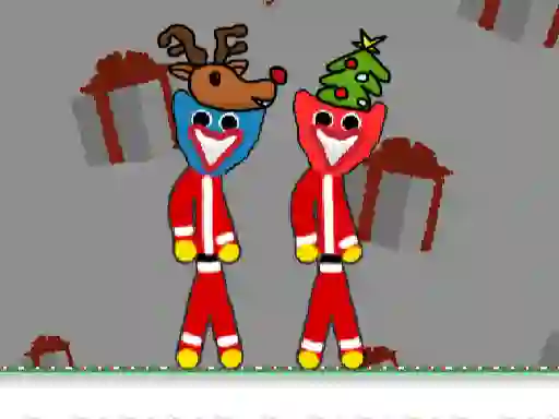 HuggyBros Christmas — δωρεάν online παιχνίδι