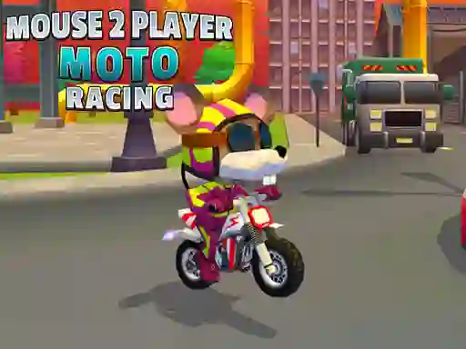 Mouse 2 Player Moto Racing — δωρεάν online παιχνίδι