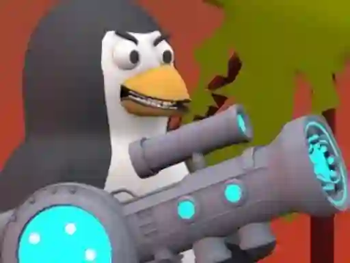 Penguin Battle — δωρεάν online παιχνίδι
