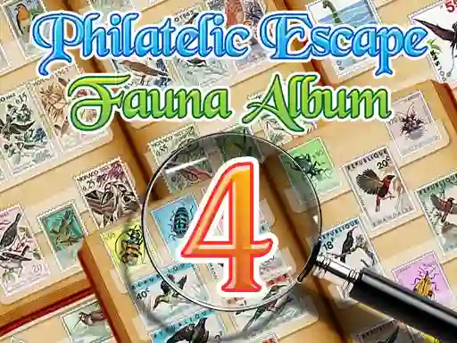 Philatelic Escape Fauna Album 4 — δωρεάν online παιχνίδι