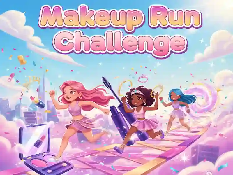 Makeup Run Challenge — δωρεάν online παιχνίδι