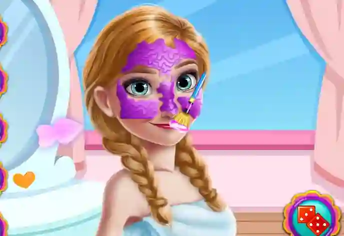 Ice Princess Fruity Skin Care — δωρεάν online παιχνίδι