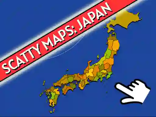 Scatty Maps Japan — δωρεάν online παιχνίδι