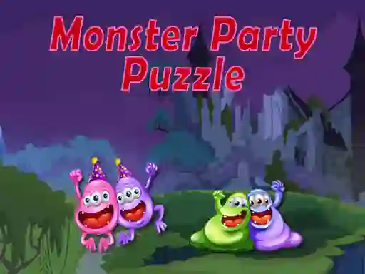 Monster Party Puzzle — δωρεάν online παιχνίδι