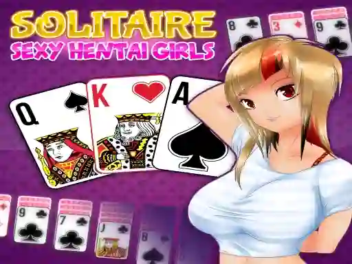 Solitaire Manga Girls — δωρεάν online παιχνίδι