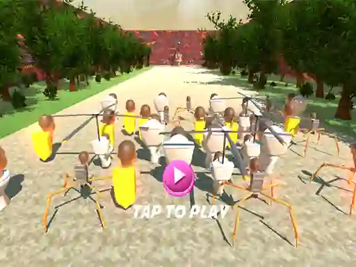 SQUID TOILET 3D — δωρεάν online παιχνίδι