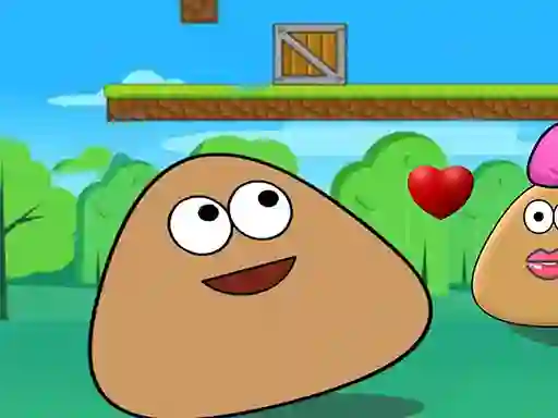 Pou Slide — δωρεάν online παιχνίδι