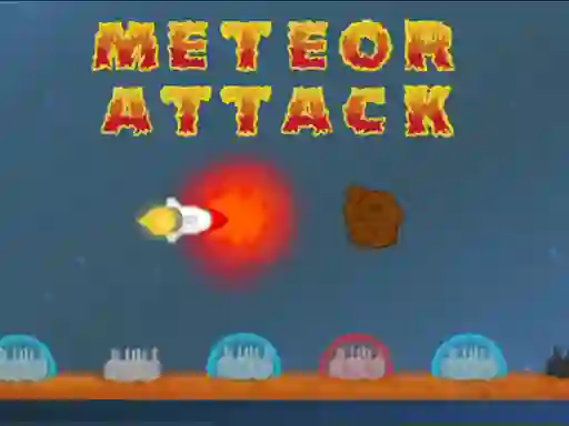Meteor Attack — δωρεάν online παιχνίδι