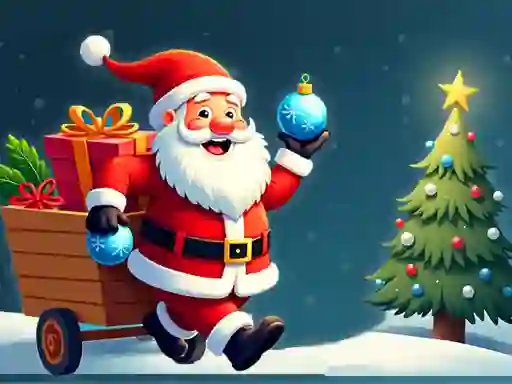 Santa: The Magic of Tree Decorating — δωρεάν online παιχνίδι