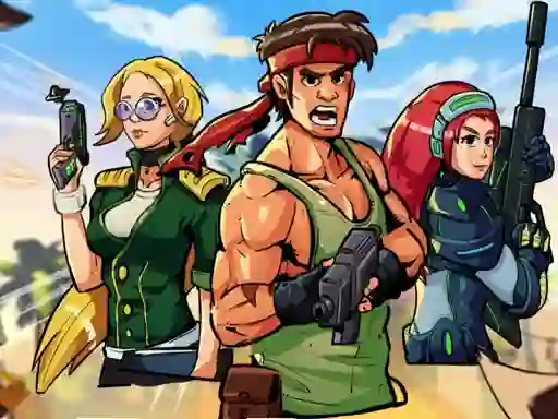 Metal Shooter Brother Squad — δωρεάν online παιχνίδι