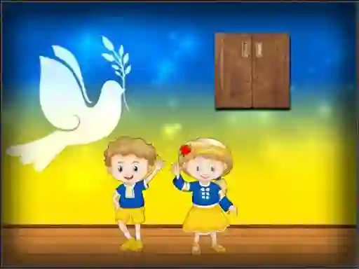 Amgel Peace Room Escape — δωρεάν online παιχνίδι