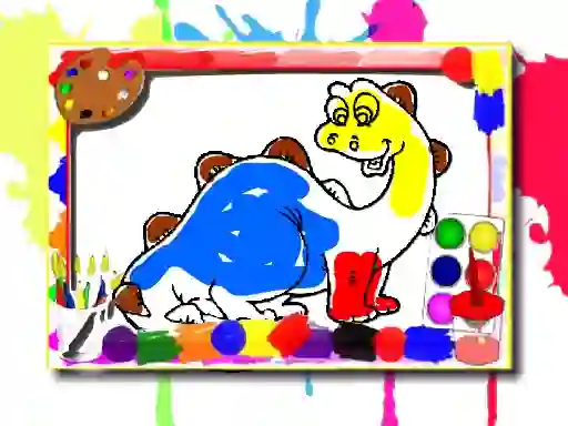 Dinosaur Coloring Book — δωρεάν online παιχνίδι