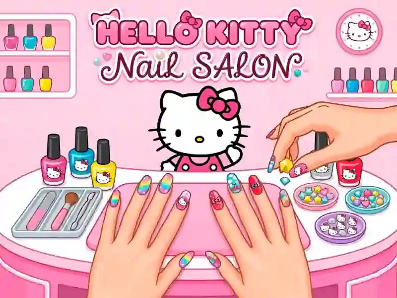 Hello Kitty Nail Salon — δωρεάν online παιχνίδι
