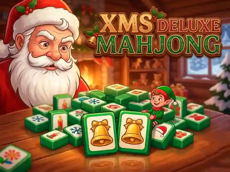 Xmas Mahjong Deluxe — δωρεάν online παιχνίδι