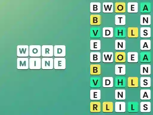 Word Mine — δωρεάν online παιχνίδι