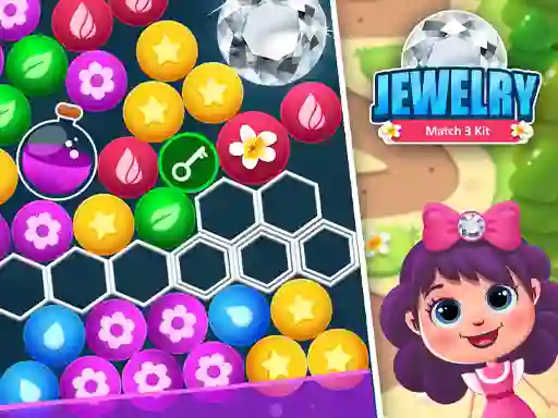 Jewelry Match 3 Kit — δωρεάν online παιχνίδι