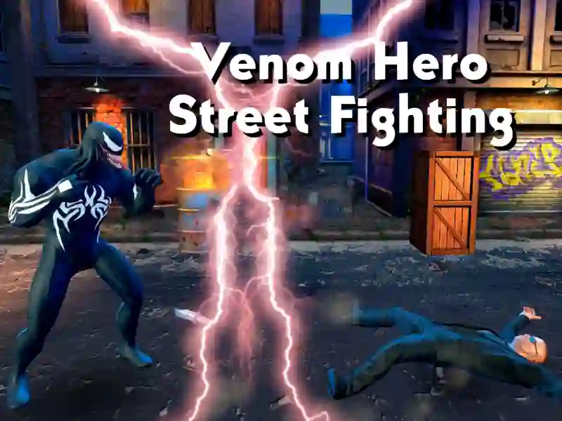 Venom Hero Street Fighting — δωρεάν online παιχνίδι