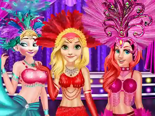 Princess As Los Vegas Showgirls — δωρεάν online παιχνίδι