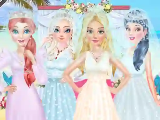 Princess Collective Wedding — δωρεάν online παιχνίδι