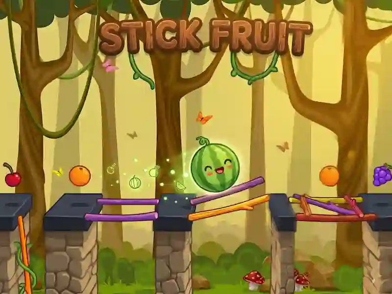 Stick Fruit — δωρεάν online παιχνίδι