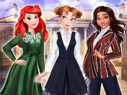 Back To School: Princess Preppy Style — δωρεάν online παιχνίδι