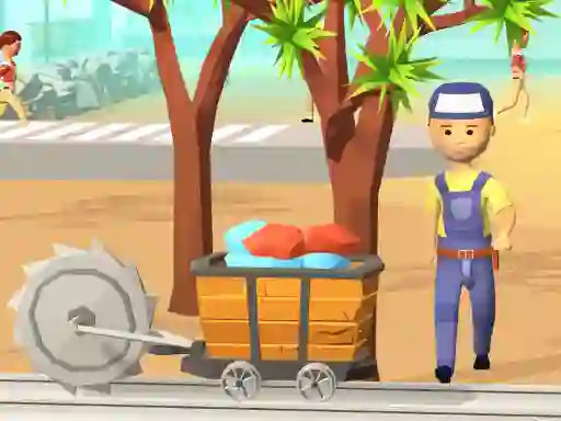 Stone Miner 3d — δωρεάν online παιχνίδι