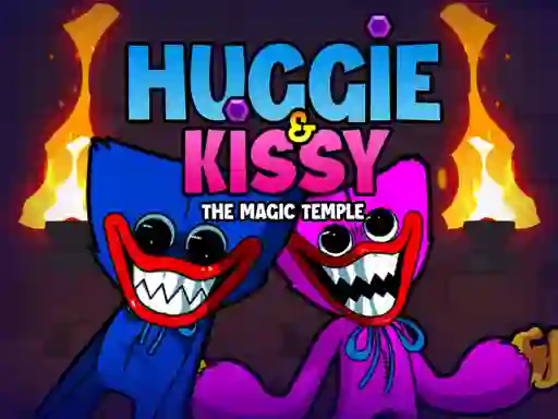 Huggie & Kissy The Magic Temple — δωρεάν online παιχνίδι